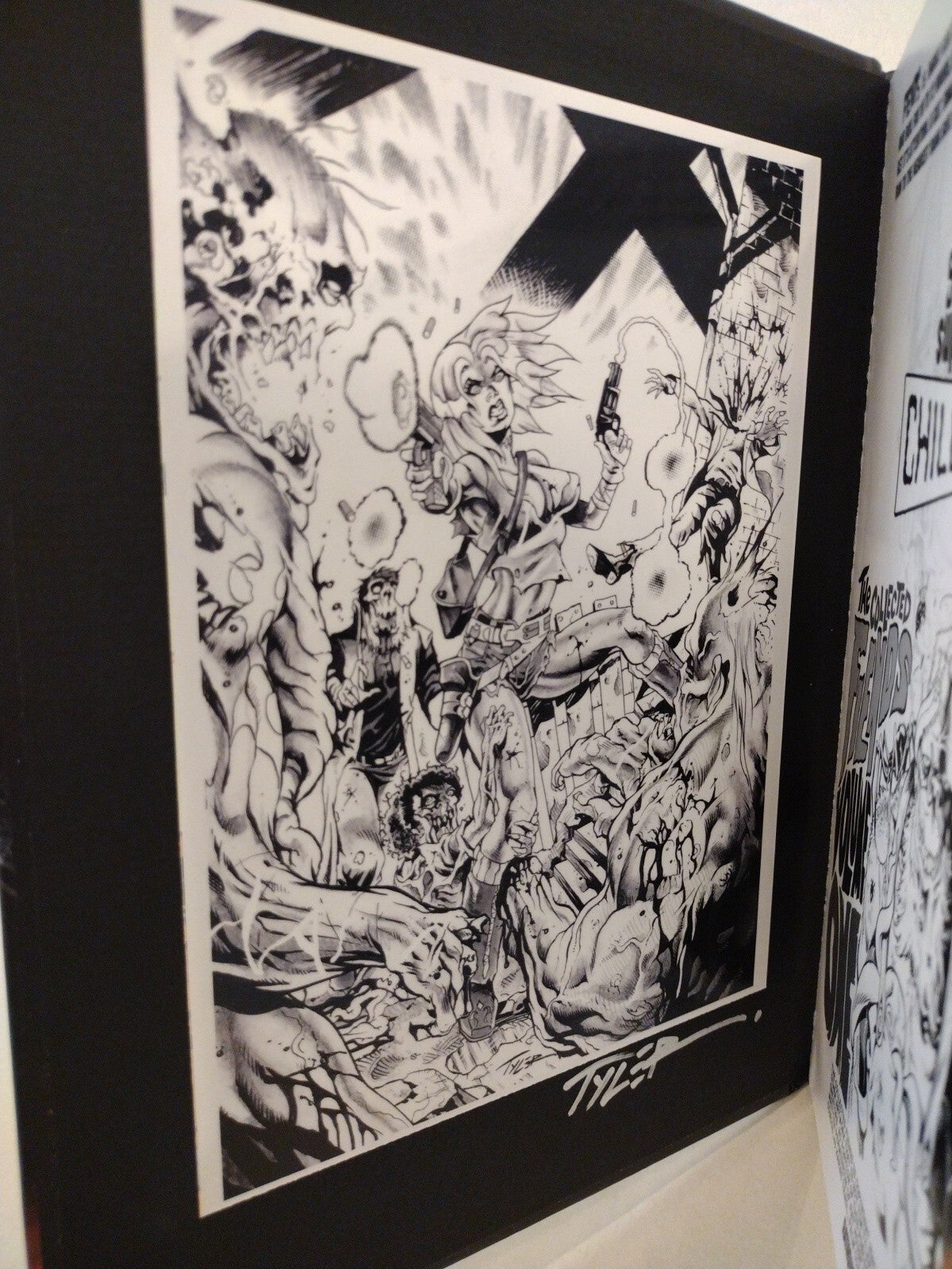 Tim Tyler's FIENDS Vol 1 (2020) Hardcover Signed Edition W Bookplate Monsters