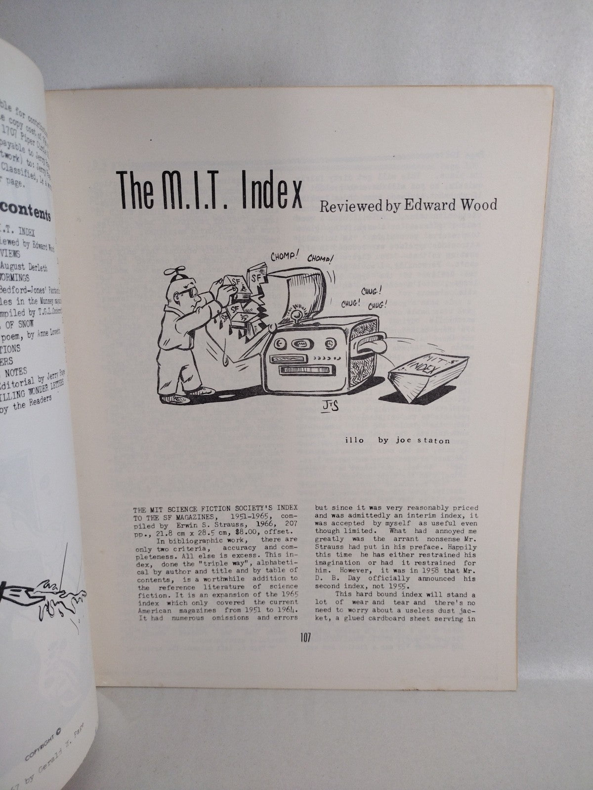 Lore (1966) Jerry Page Fanzine Lot #4 5 6 8 9 Early Jeffery Jones Art