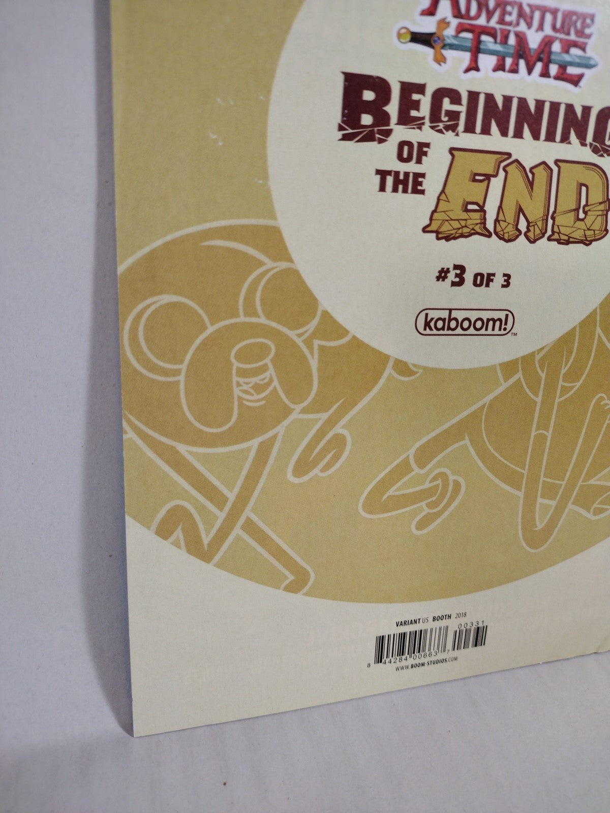 Adventure Time Beginning Of The End #3 (2018) Boom Comic Booth Variant Cover FN