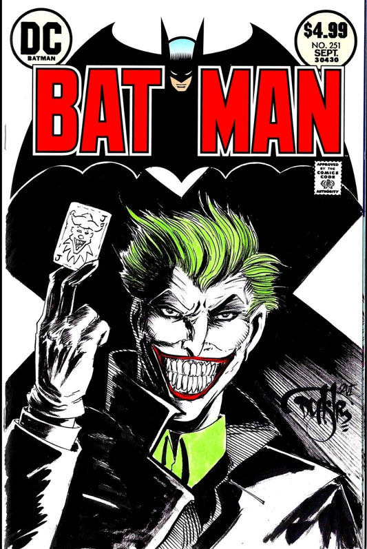 Batman 251 (2026) DC Comics Facsimile Edition Sketch Cover W Original DCastr Art
