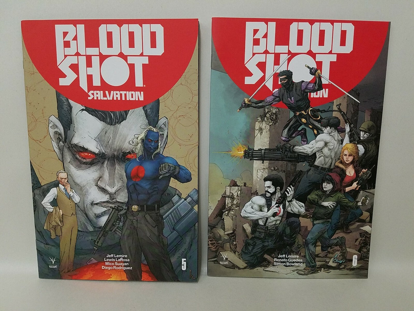 Bloodshot Salvation (2018) #5 6 7 9 USA #1 Jeff Lemire 