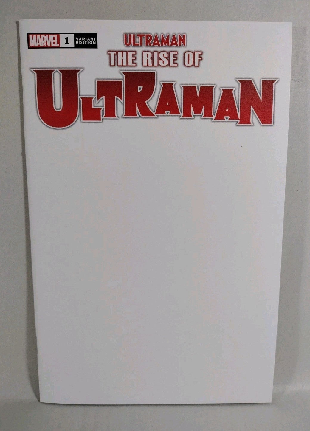 Rise of Ultraman #1 (2020) Marvel Blank Sketch Cover Variant Comic New NM