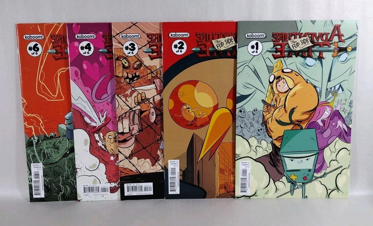 Adventure Time The Flip Side (2014) Boom Studios Comic Lot #1 2 3 4 6 VF-NM