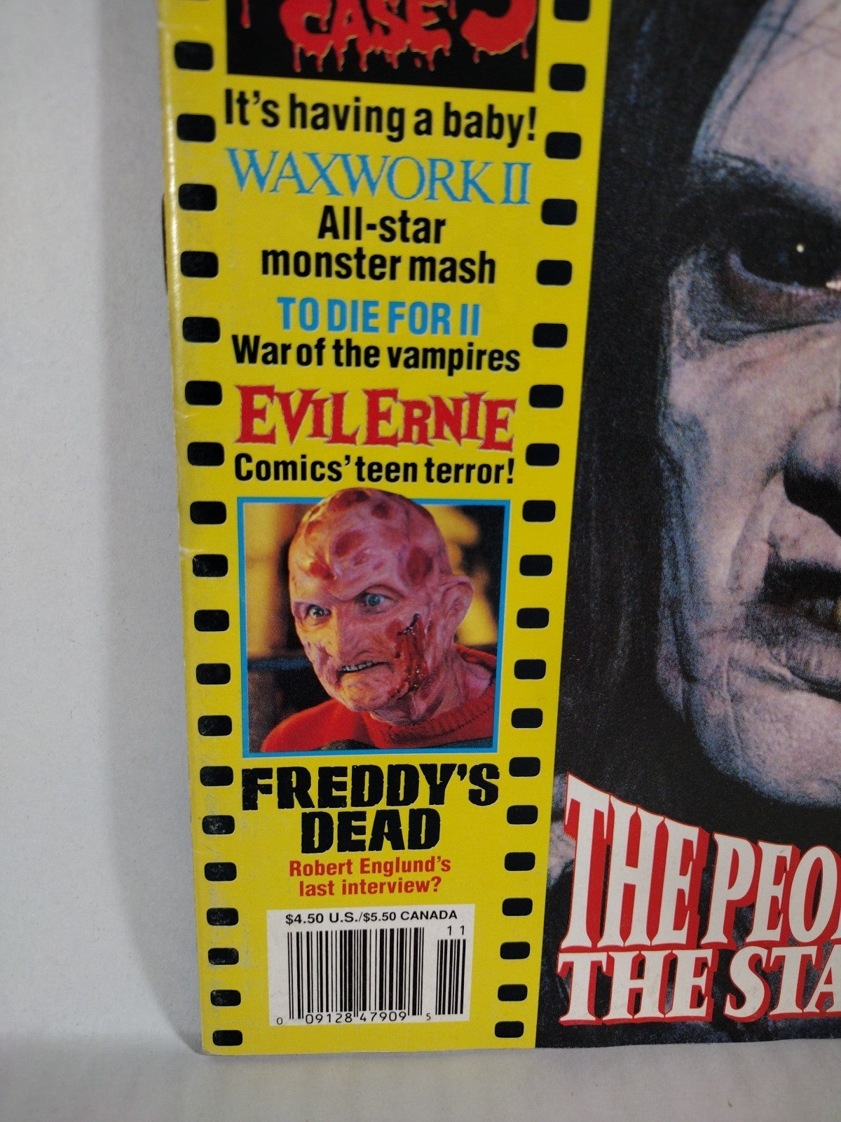 FANGORIA Magazine #108 (1991) Freddy's Dead People Under The Stairs Evil Ernie