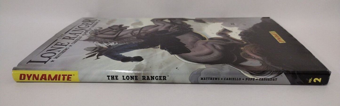 Lone Ranger Vol 2 Lines Not Crossed (2008) Dynamite Hardcover Cassaday Cover New