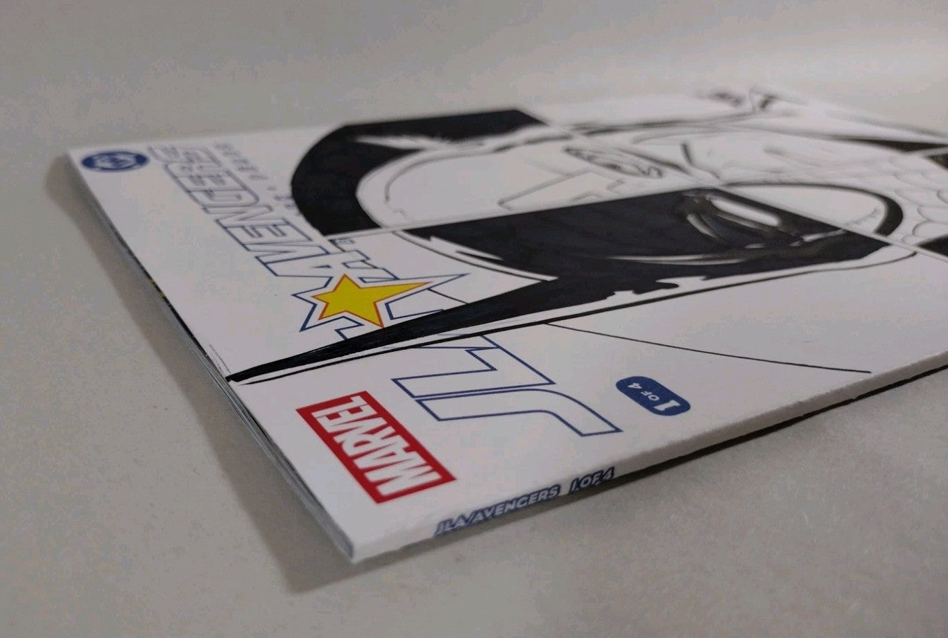 JLA Avengers #1 (2026) DC Marvel Facsimile Sketch Variant W Original DCastr Art