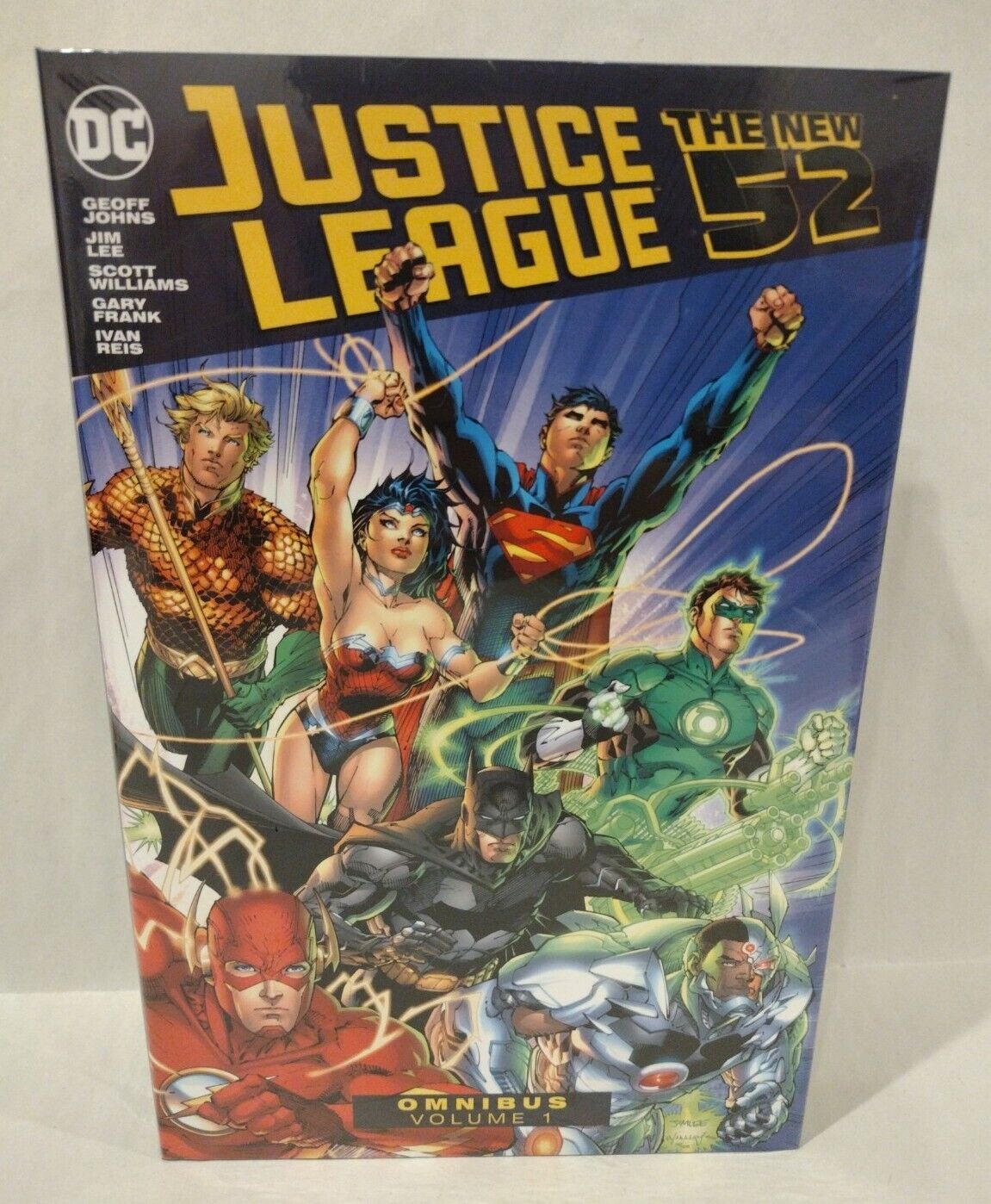 Justice League The New 52 Vol 1 (2021) DC Omnibus HC Geoff Johns NEW Sealed