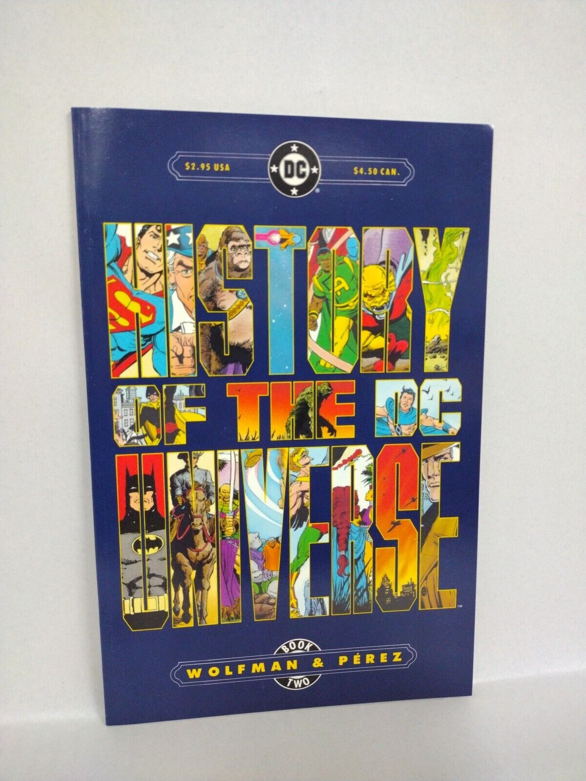 HISTORY OF THE DC UNIVERSE (1986) Complete DC Comic Mini-series #1 2 Georg Perez
