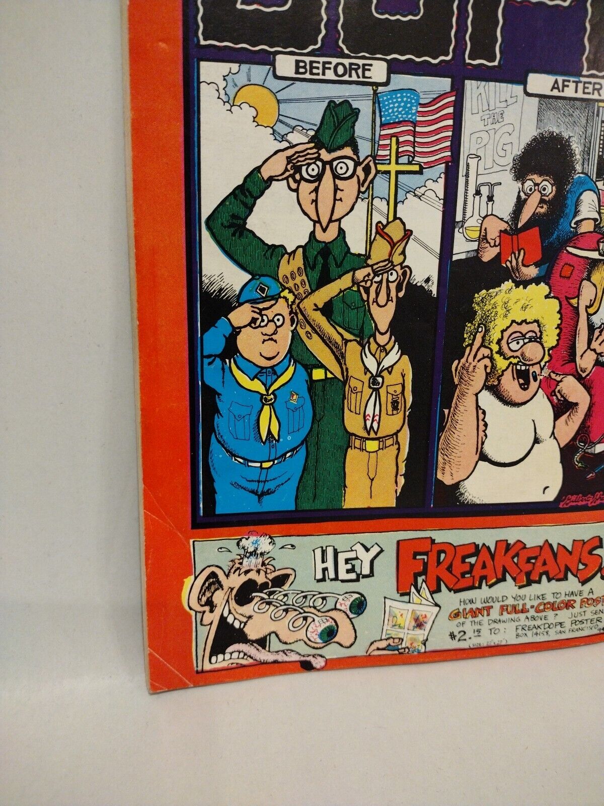 Collected Fabulous Furry Freak Brothers (1971) Zap Comic 75¢ Edition