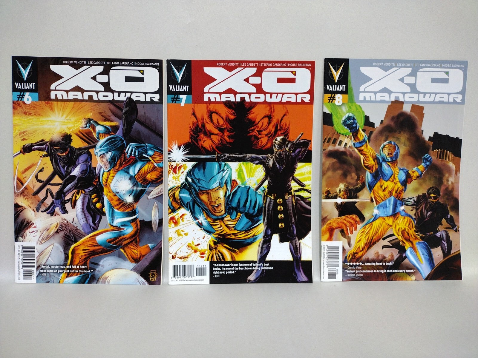 X-O Manowar (2012) Valiant Comic Lot Set #0 1-15 17-19 Robert Venditti