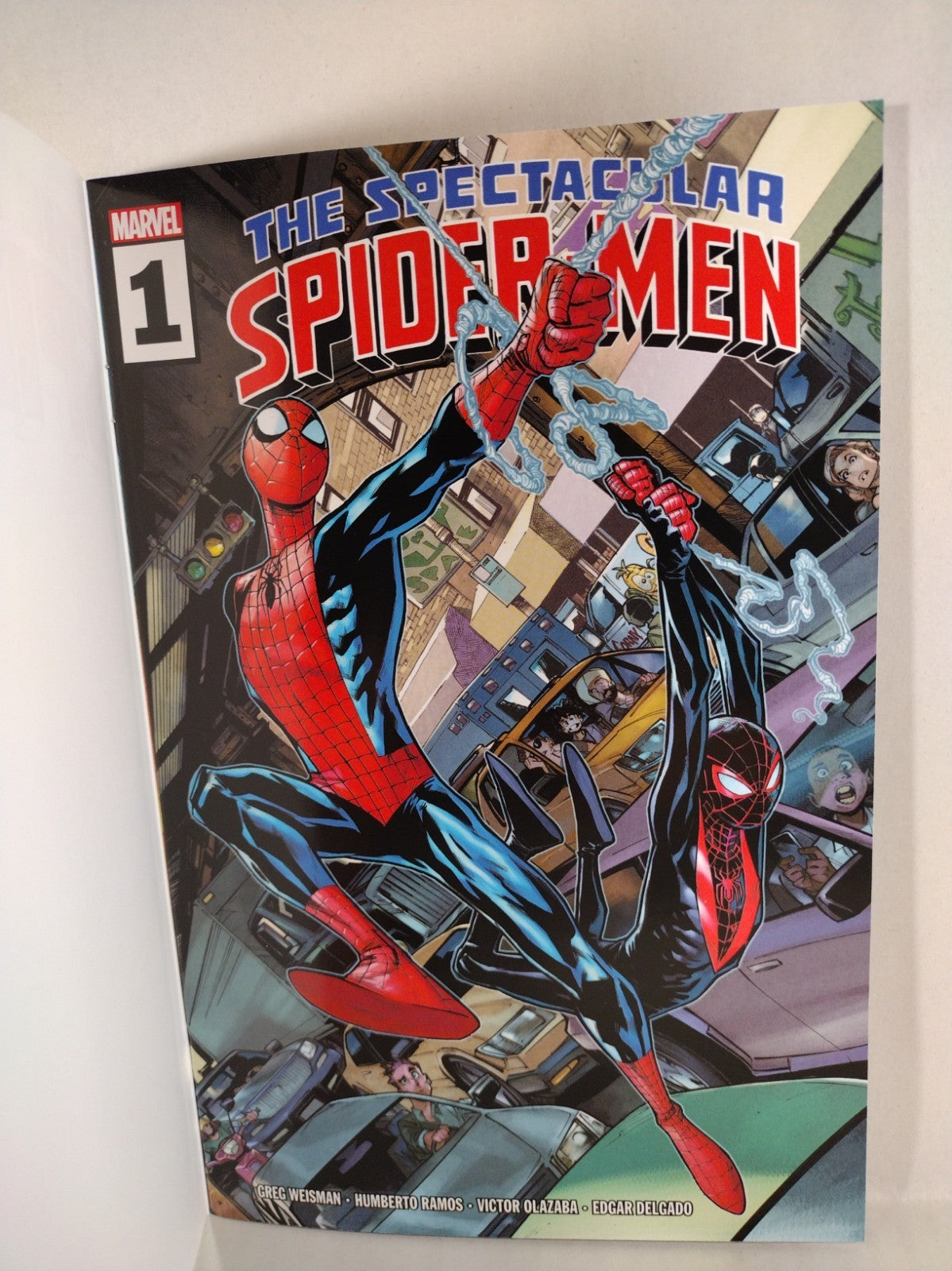 Spectacular Spider-Men #1 (2024) Marvel Comic Blank Sketch Cover Variant NM
