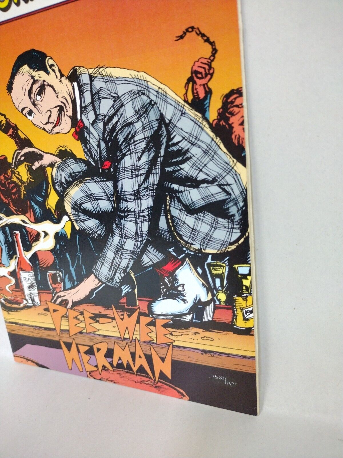 Contemporary Bio Graphics #4 Revolutionary Comics 1992 Pee Wee Herman Biography