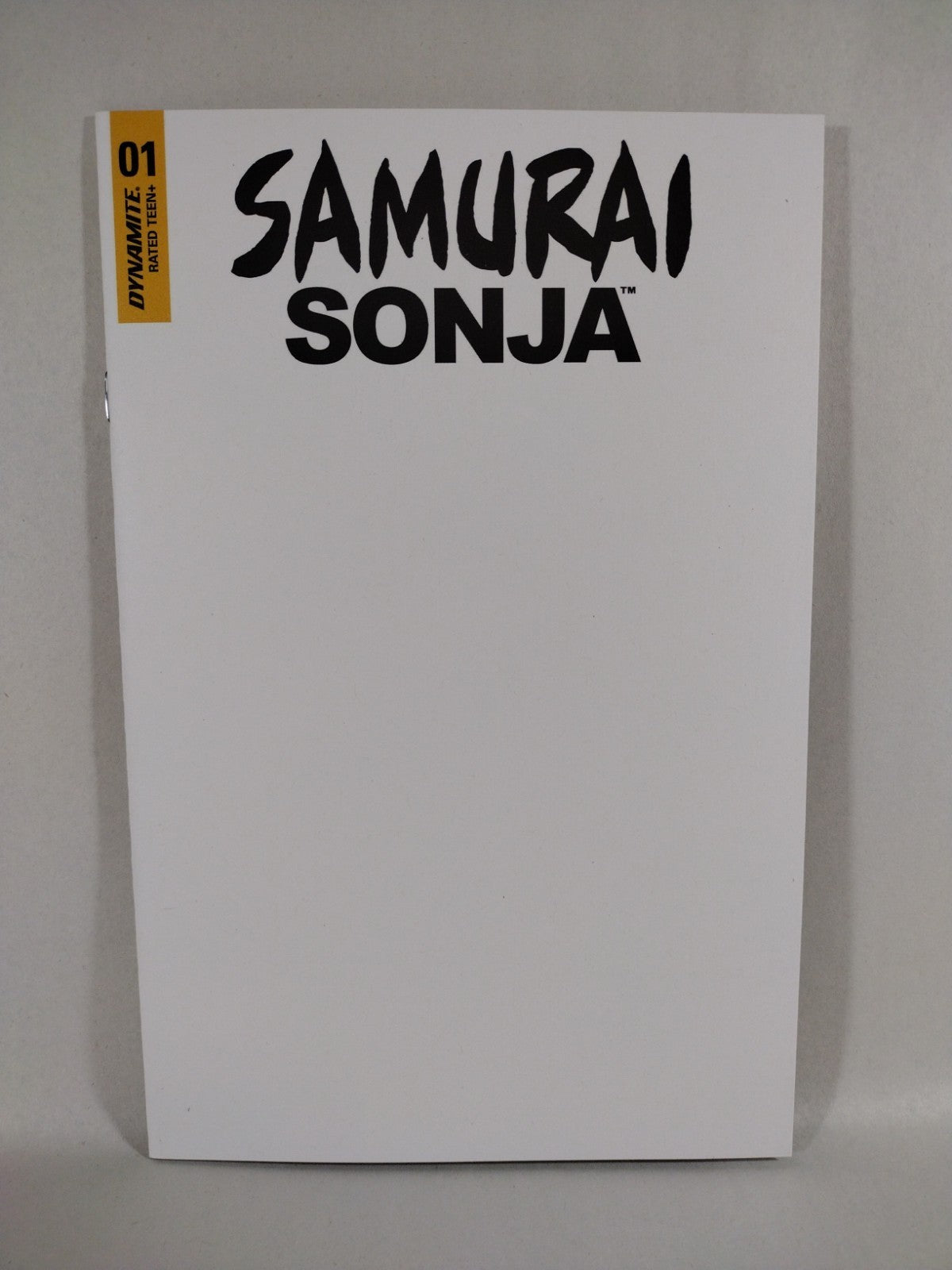 Samurai Sonja #1 (2022) Dynamite Entertainment Blank Sketch Cover Comic New NM