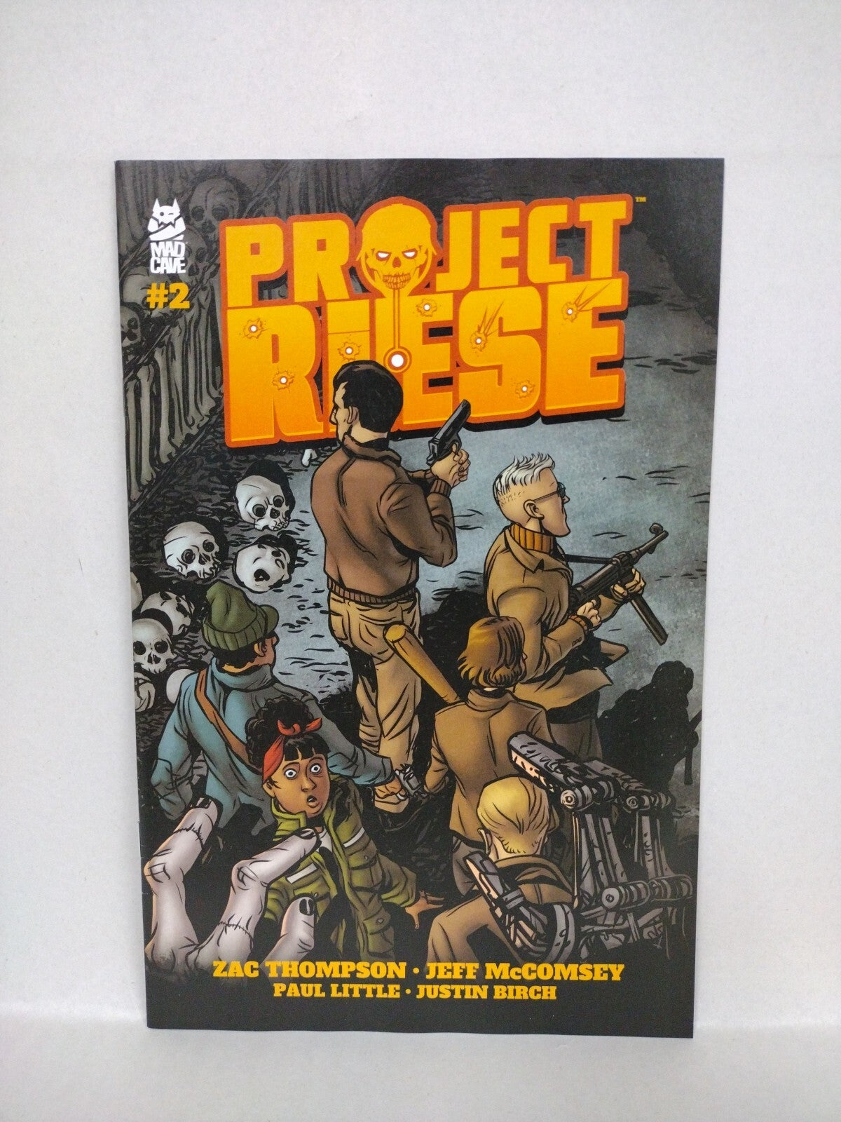 Project Riese (2022) Complete Mad Cave Comic Lot Set #1 2 3 4 5 6 Zac Thompson