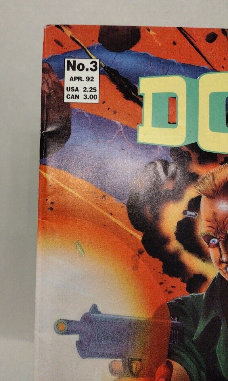 Dog #1 2 3 (1991) Complete Rebel Studios Comic Set Joe Vigil Outlaw