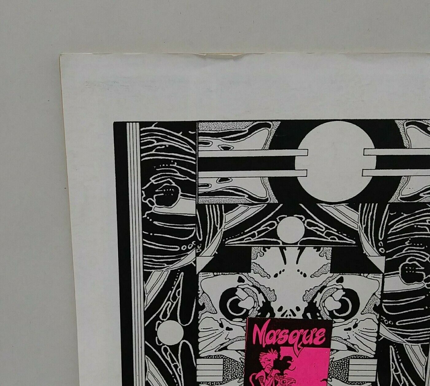 Masque #1 (1990) Comic Cathedrals Of The Damned Hart Chamberlin Rare