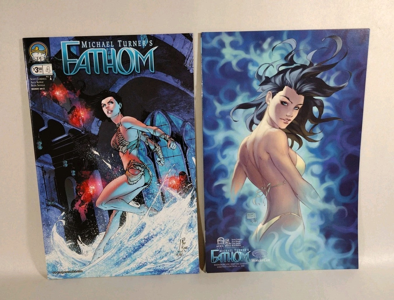 Fathom Vol 4 (2011) Aspen Comic Lot #2 3 4 5 6 8 9 VF-NM