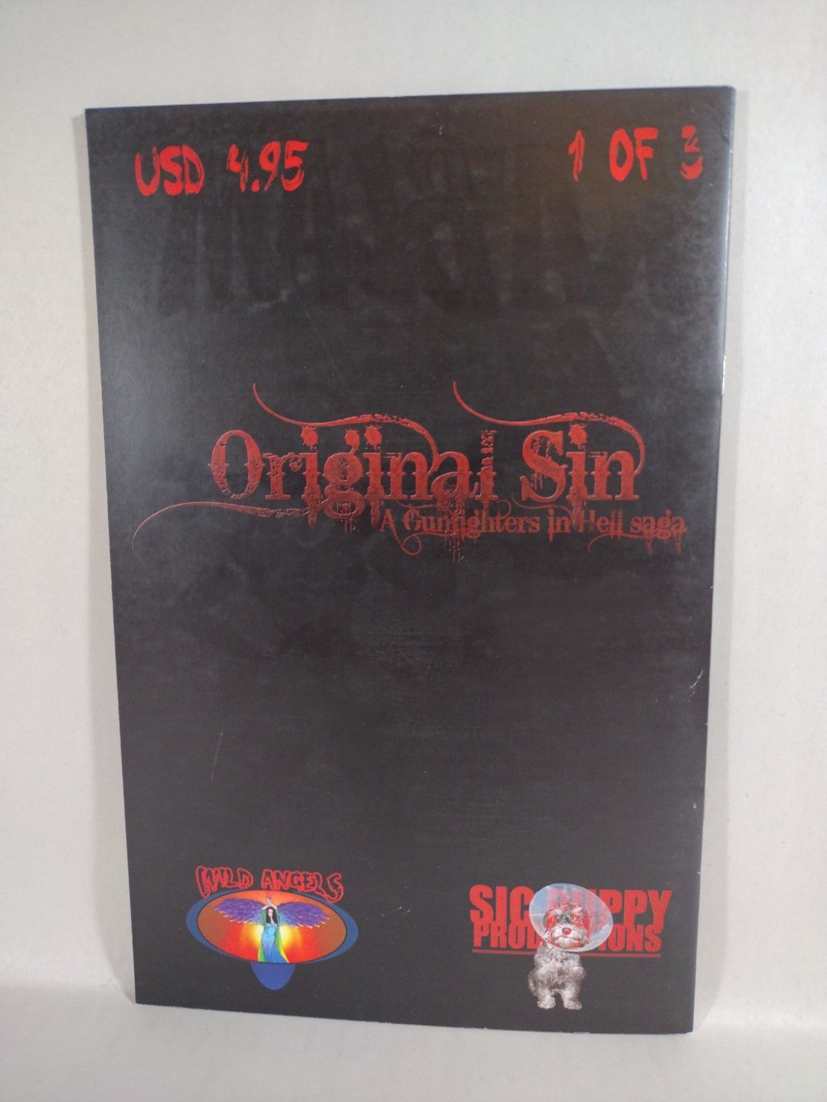 Original Sin (2012) Complete Wild Angels Comic Set #1 2 3 Signed Joe Tim Vigil
