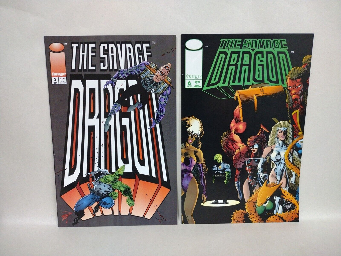 Savage Dragon (1993) Image Comics Ongoing Comic Lot Set #1-11 + Vs Megaton Man