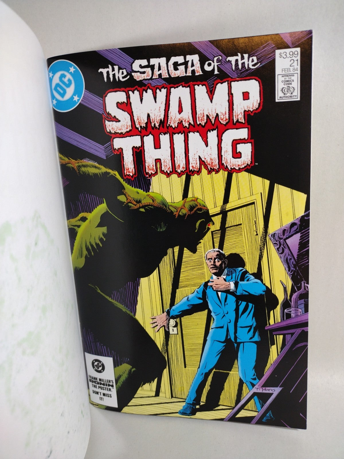 Saga Of Swamp Thing #21 (2026) DC Facsimile Sketch Cover W Original DCastr Art