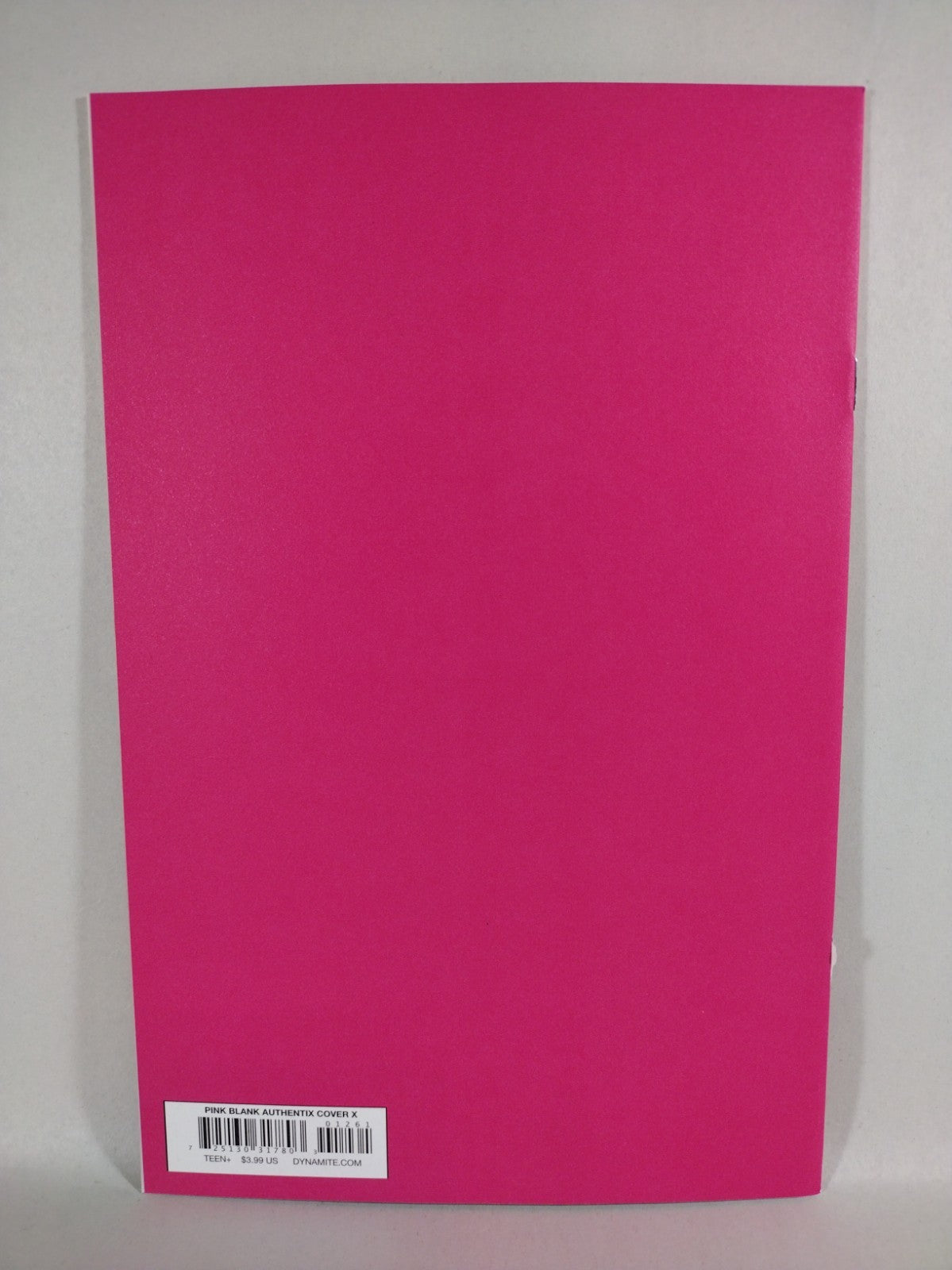 Bettie Page Alien Agenda #1 (2022) Dynamite Pink Blank Cover Variant Comic NM