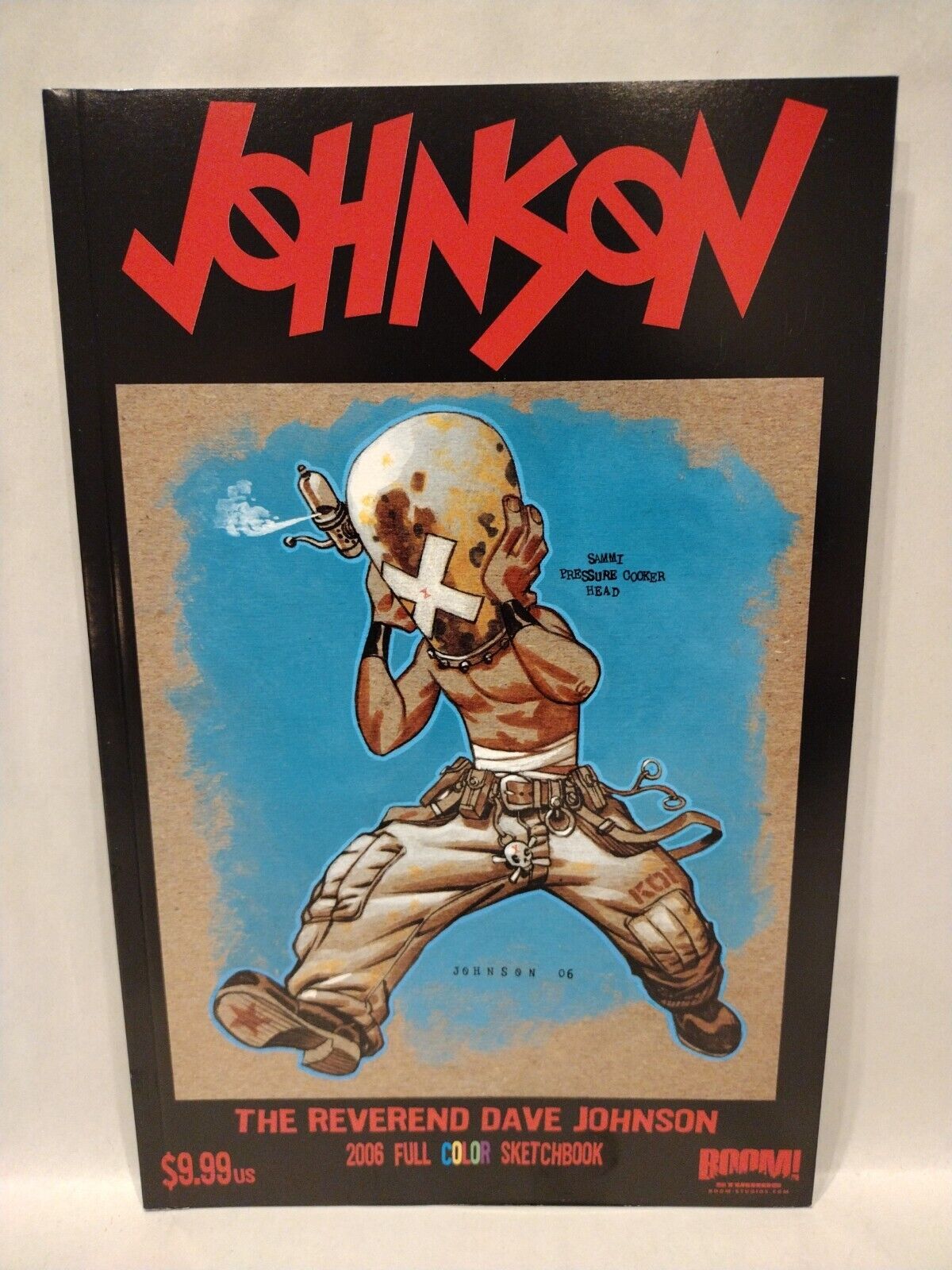 Dave Johnson 2006 Sketchbook TPB New Unread Boom! Devilpig Studios