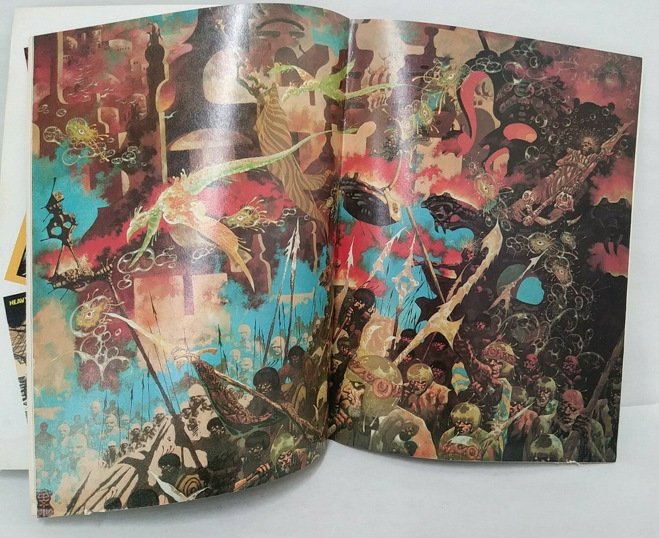 Heavy Metal (1978) #11 Philippe Drullet Corben Moebius Barbarella Reader Copy