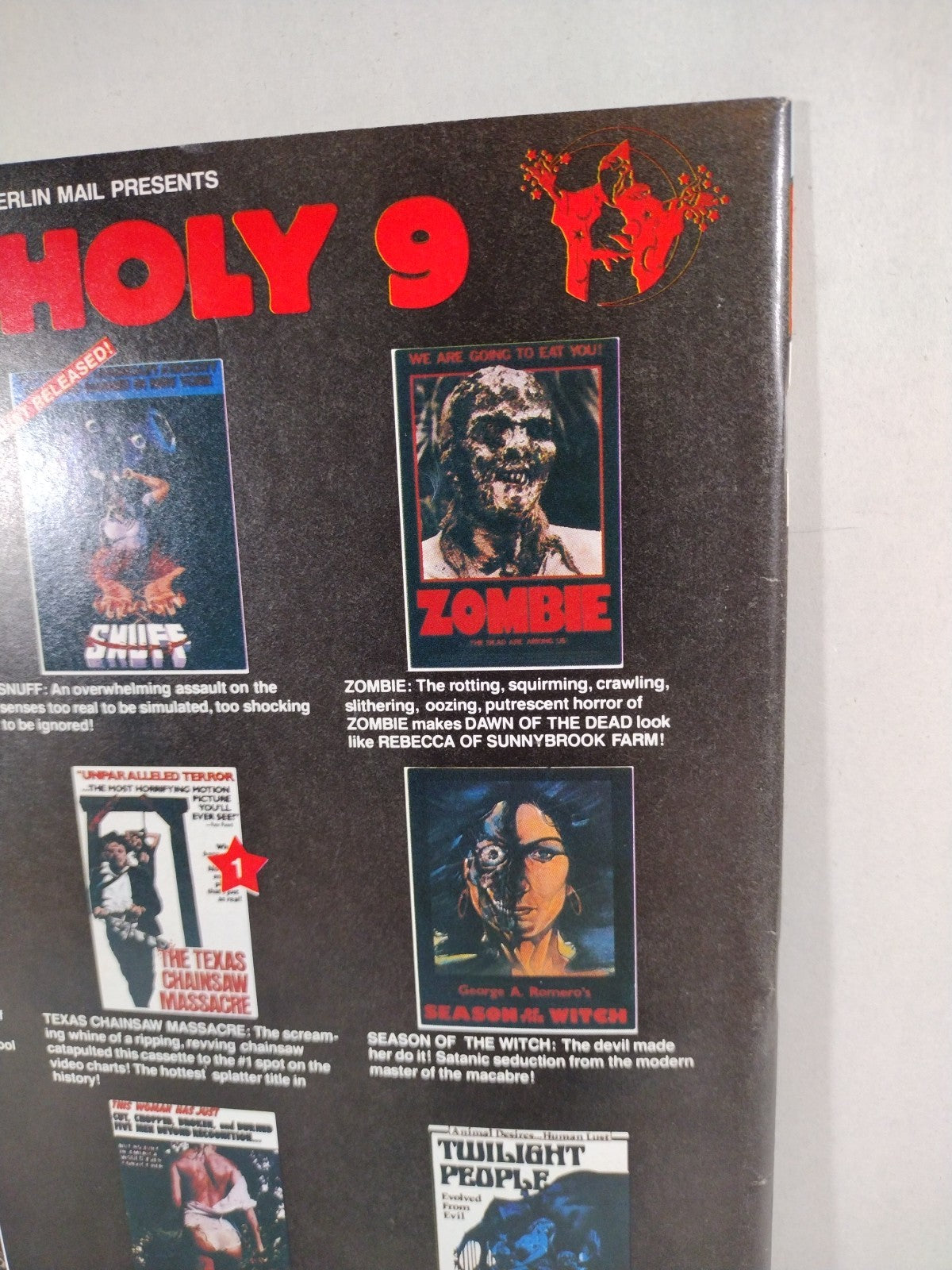 Fangoria #20 (1982) Creepshow Joe Dante Joe Blasco VF