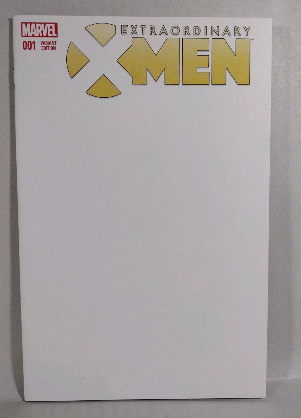 Extraordinary X-Men #1 (2016) Marvel Comic Blank Sketch Variant Cover VF-NM