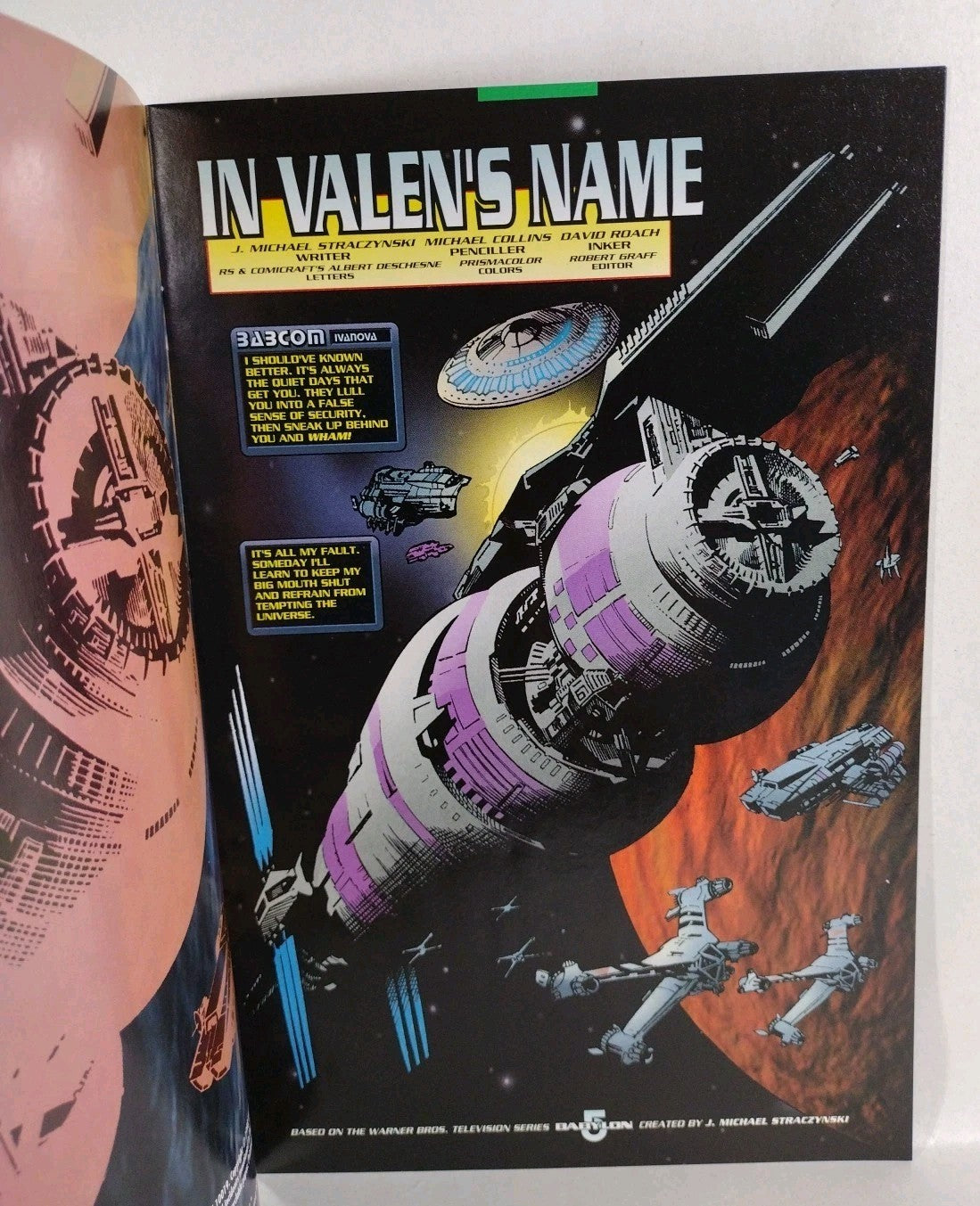 Babylon 5 In Valen's Name (1998) Complete DC Comic Lot Set #1 2 3 VF-NM