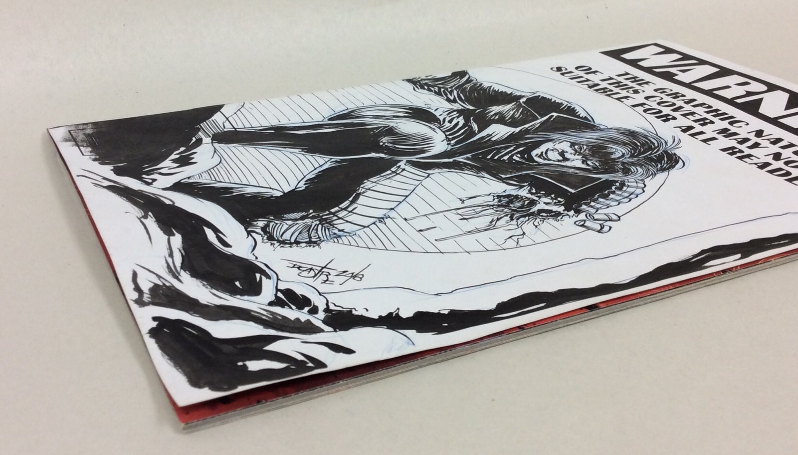 Eternal Warrior 35 (1995) Valiant Sketch Cvr Variant Comic W Original Art DCastr