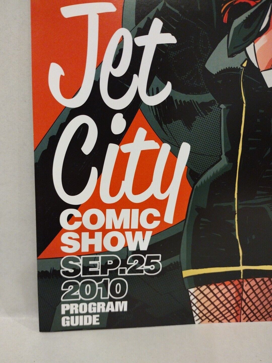 Jet City Comic Show 2010 Program Signed Tim Vigil Dan Panosian Cover Art