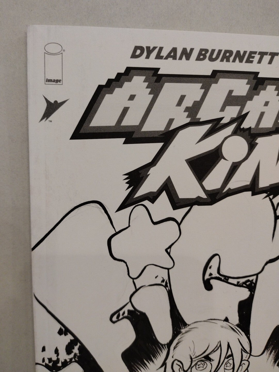 Arcade Kings 1 (2023) Image Blank Sketch Variant Comic w Original Dave Castr Art