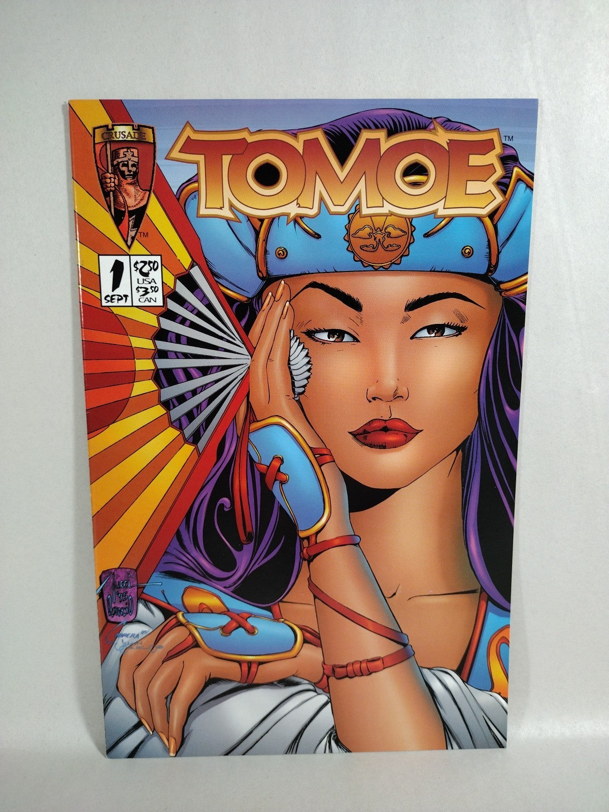 Tomoe (1995) Crusade Comic Lot Set #1 2 3 0 1st Appearance Shi 4 + One-Shots 