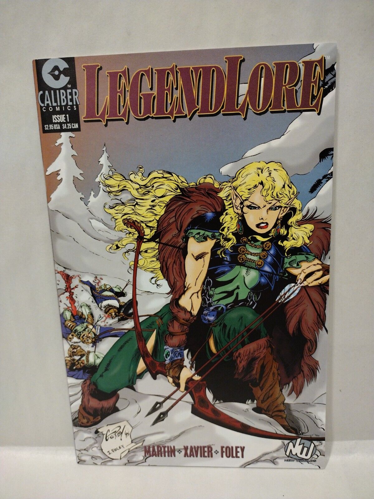 Legendlore #1 3 4 5 (1996) Comico Comic Lot Set Joe Martin Phillip Xavier