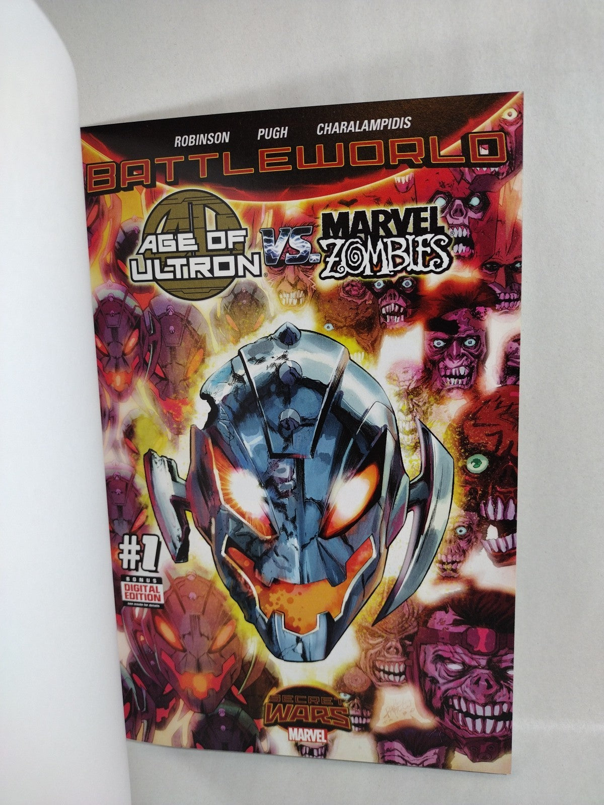 Age Of Ultron Vs Marvel Zombies #1 (2015) Marvel Comic Blank Variant Cover NM