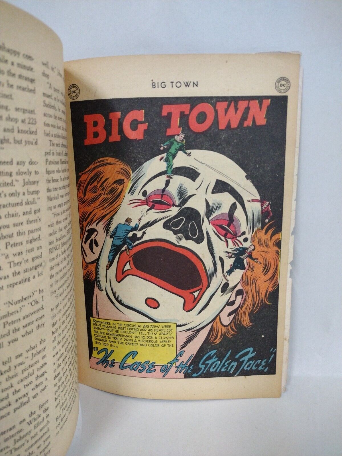 Big Town #8 (1951) DC Comic Golden Age Crime Comic