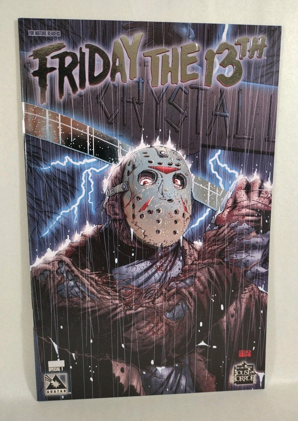 Friday The 13th Special #1 (2005) Avatar Silver Foil Comic Variant NM