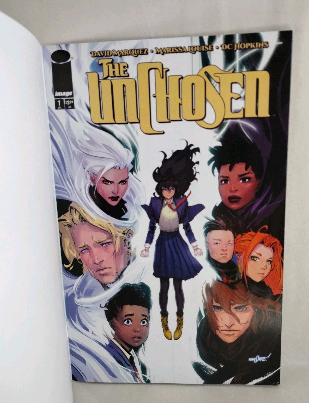 Unchosen #1 (2025) Image Comic Sketch Variant Cover W Original Dave Castr Art