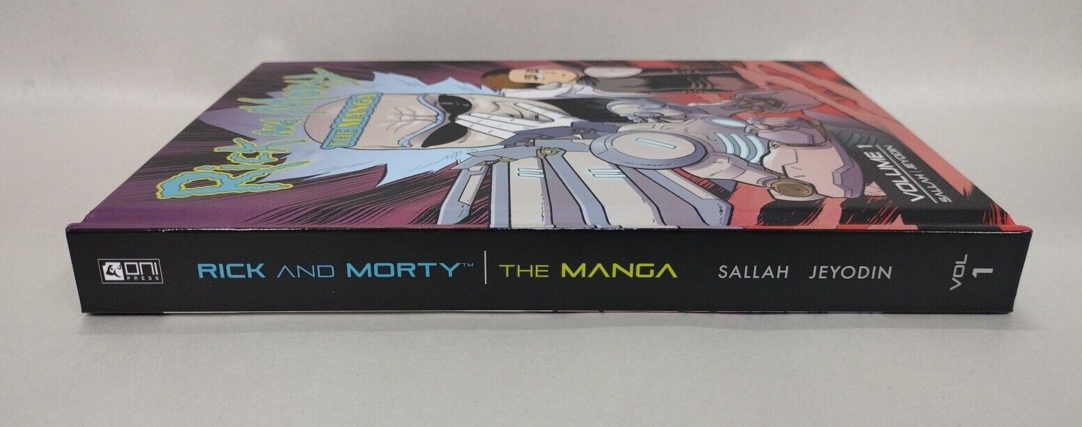 Rick and Morty The Manga (2024) ONI Press Limited Ed GN HC LTD To 500 New 