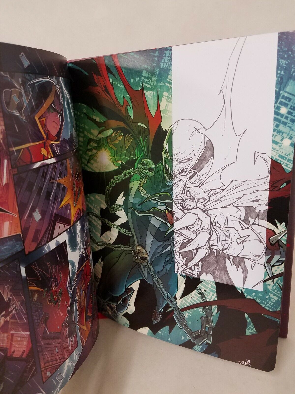 Jonboy Meyers (2019) Artbook Vol 2 HC W Slipcase Signed Spawn X-Men Teen Titans 
