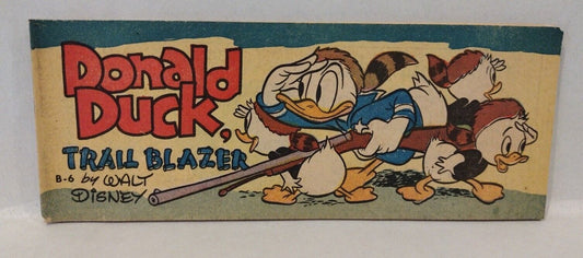 Donald Duck Trail Blazer #B-6 (1950) Disney General Mills Mini Comic