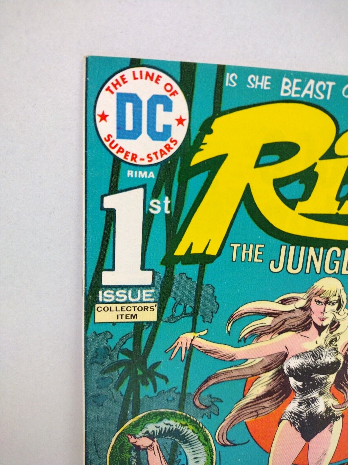 RIMA Jungle Girl #1 (1974) DC Comic Joe Kubert Cover Alex Nino Jack Oleck