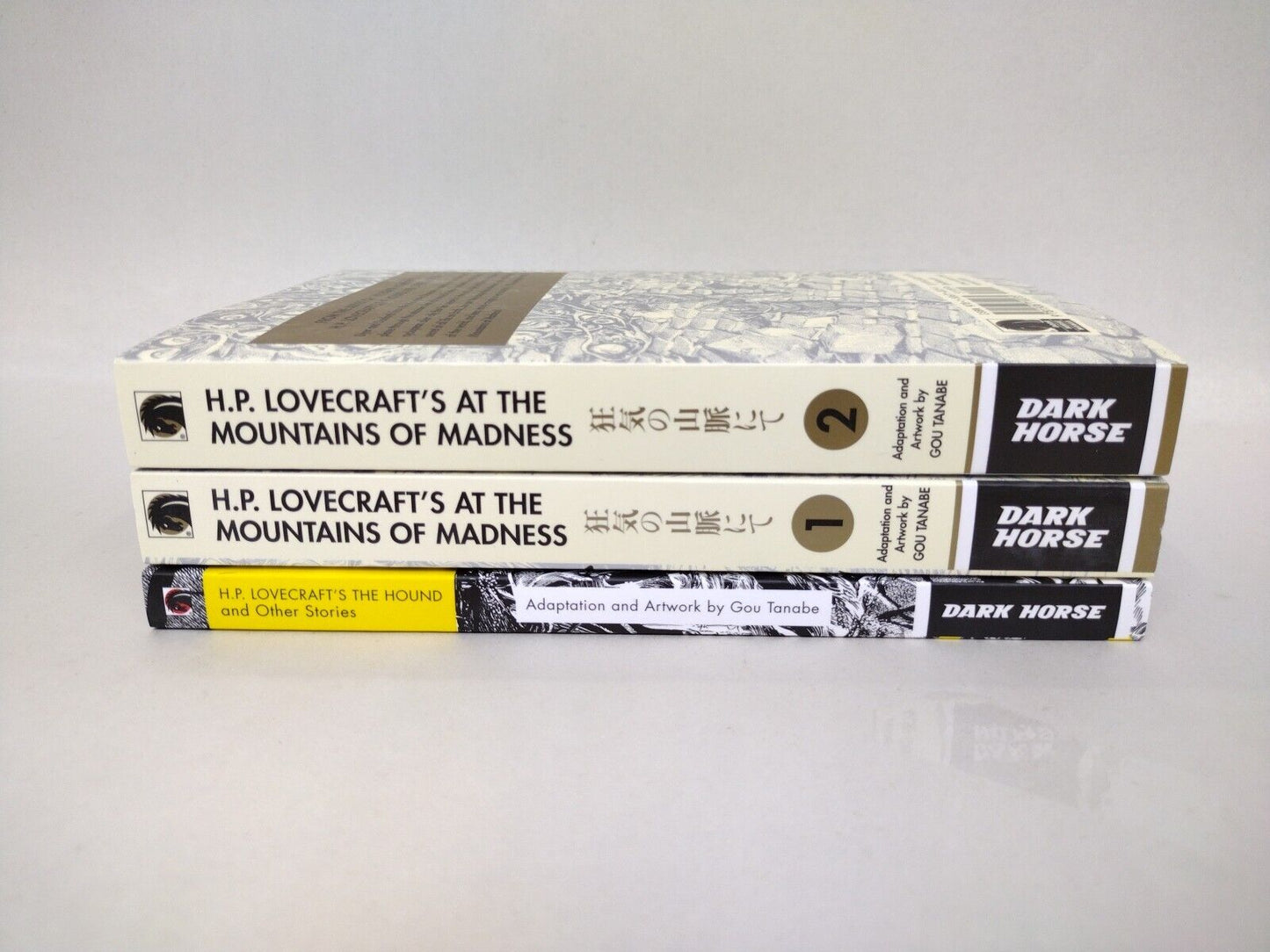 At The Mountains Of Madness Vol 1-2 + The Hound Gou Tanabe (2017) DH TPB New