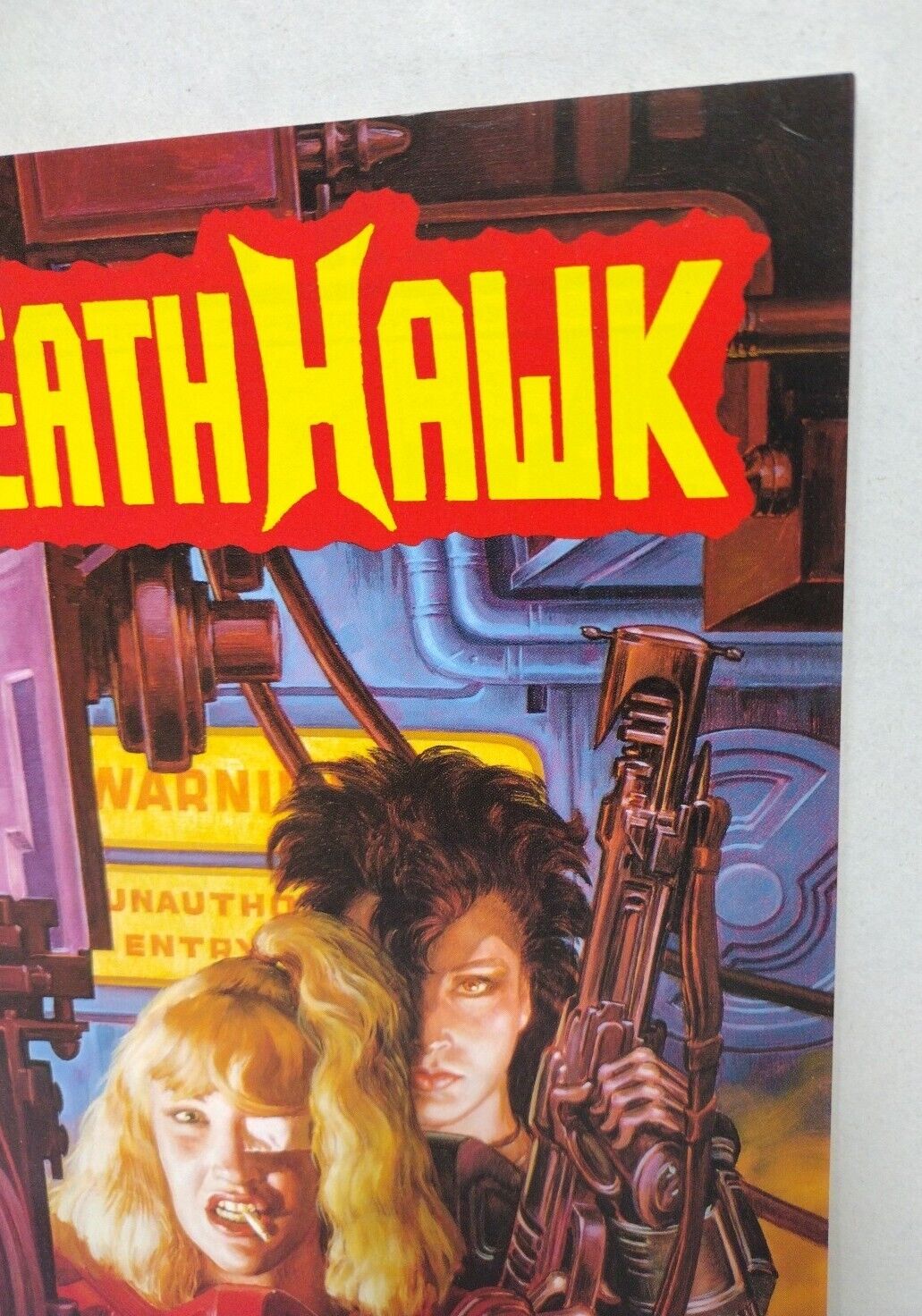 Death Hawk (1988) Complete Adventure Comic Mini-Series #1 2 3 Dave Dorman Cover