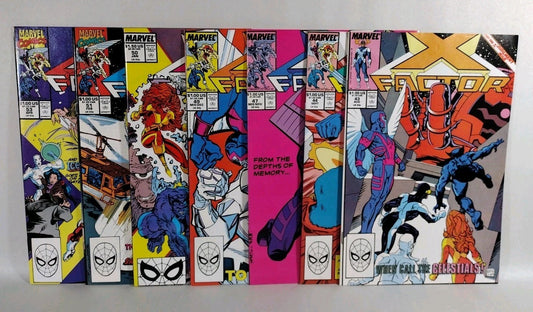 X-Factor (1989) Marvel Archangel Comic Lot Of 7  #43 44 47 49 50 51 53 VF-NM
