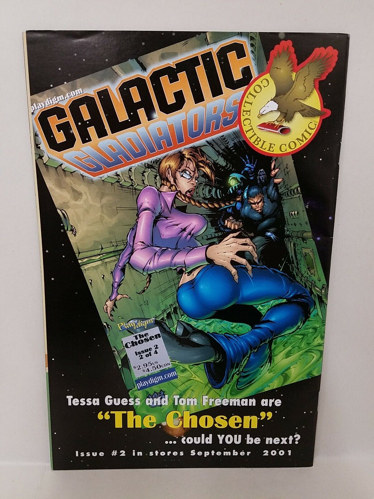 Galactic Gladiators (2000) Complete Comic Set #1 2 3 Scott Lee Sanford Tuey 