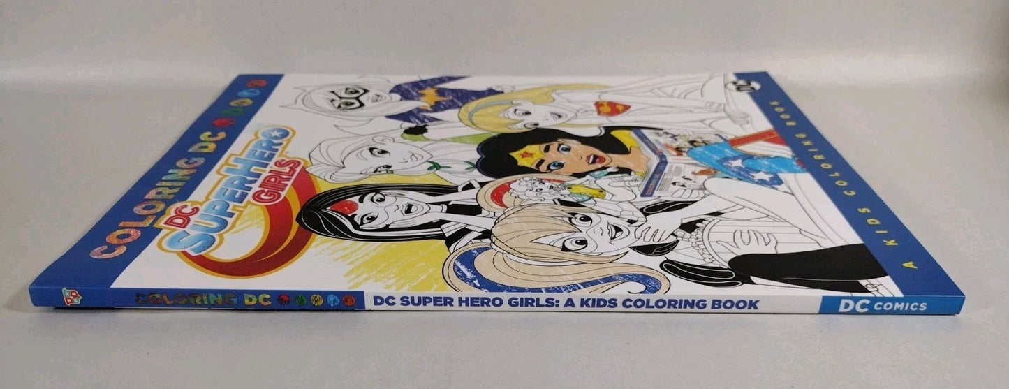 Coloring DC Superhero Girls (2020) Coloring Book New SC