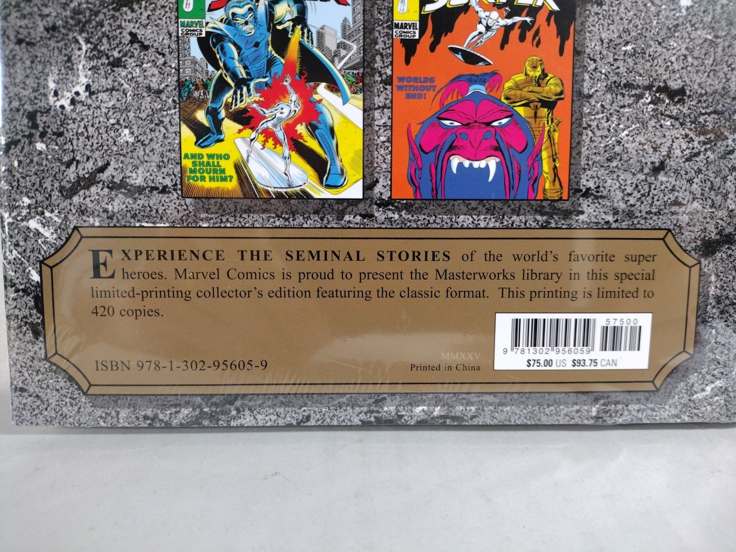 Marvel Masterworks Silver Surfer Vol 1 DM Variant Cover 15 Ltd To 420 New Sealed