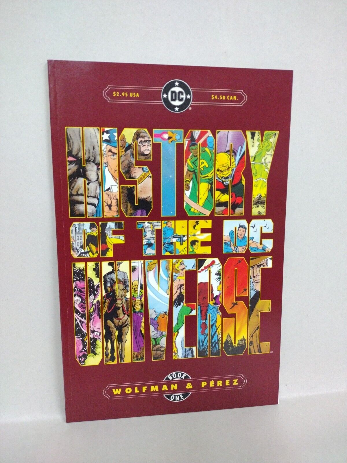 HISTORY OF THE DC UNIVERSE (1986) Complete DC Comic Mini-series #1 2 Georg Perez